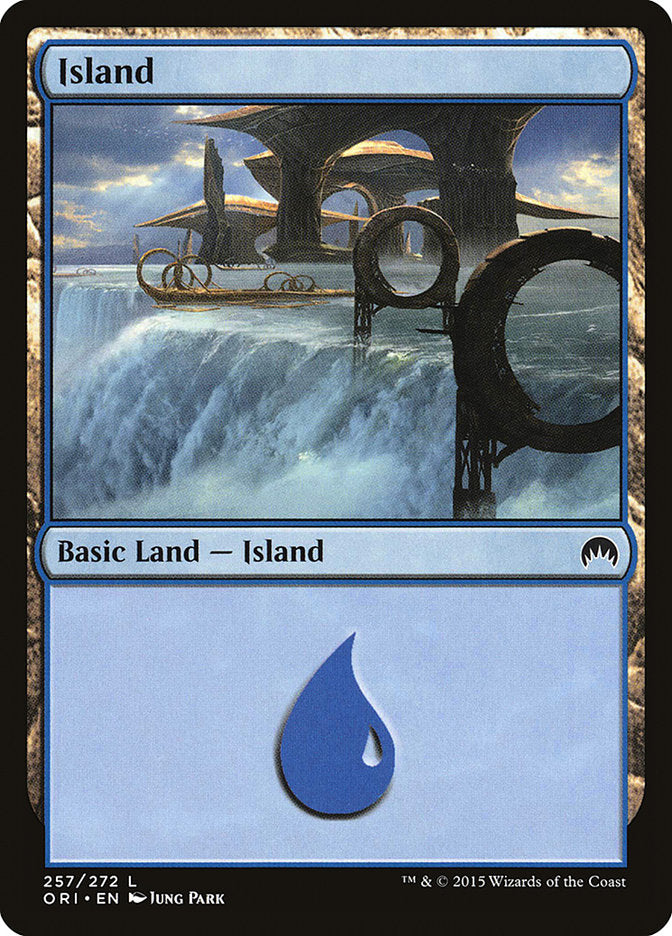 Island (257) [Magic Origins] | Silver Goblin