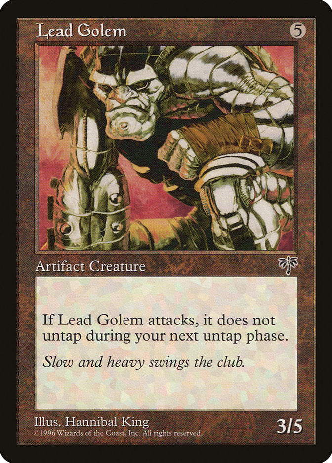 Lead Golem [Mirage] | Silver Goblin