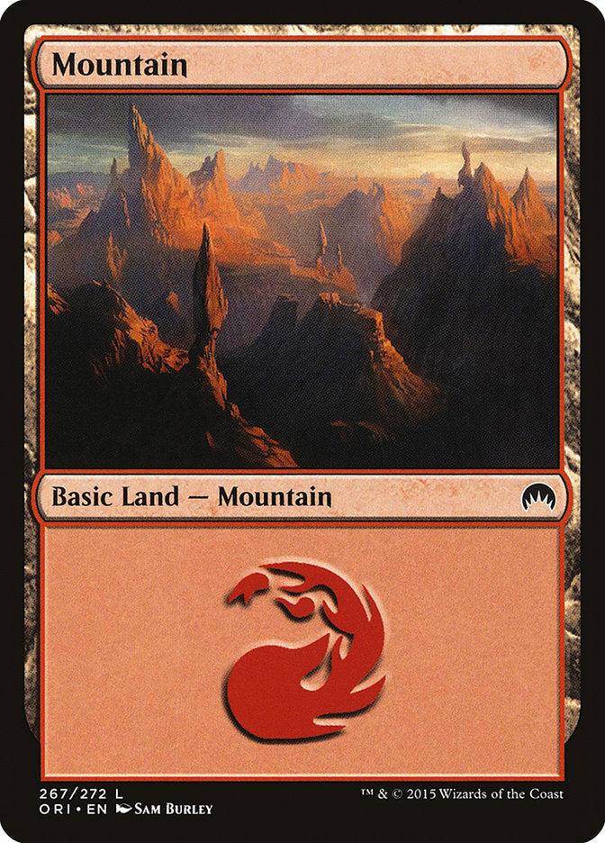 Mountain (267) [Magic Origins] | Silver Goblin