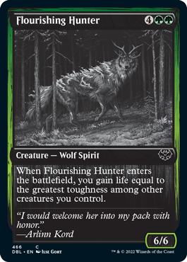 Flourishing Hunter [Innistrad: Double Feature] | Silver Goblin