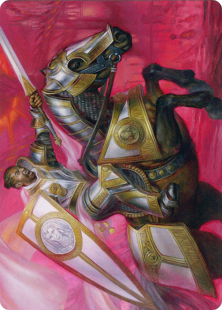 Sigiled Sentinel Art Card [March of the Machine Art Series] | Silver Goblin