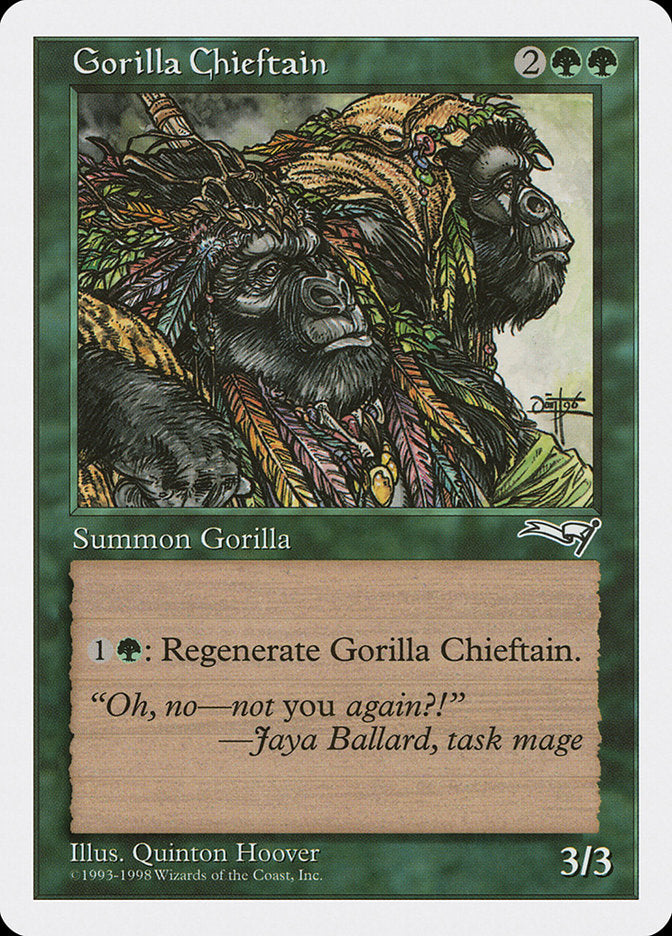 Gorilla Chieftain [Anthologies] | Silver Goblin