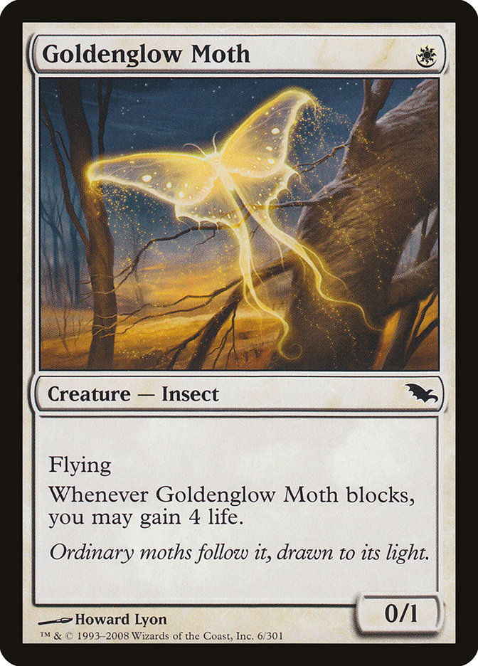 Goldenglow Moth [Shadowmoor] | Silver Goblin