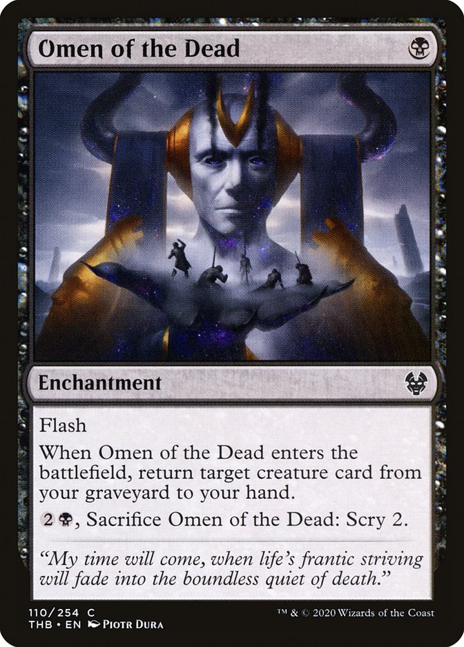 Omen of the Dead [Theros Beyond Death] | Silver Goblin