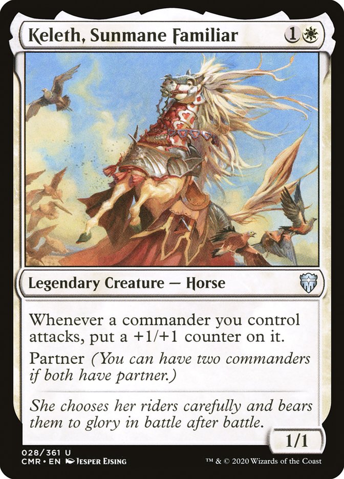 Keleth, Sunmane Familiar [Commander Legends] | Silver Goblin
