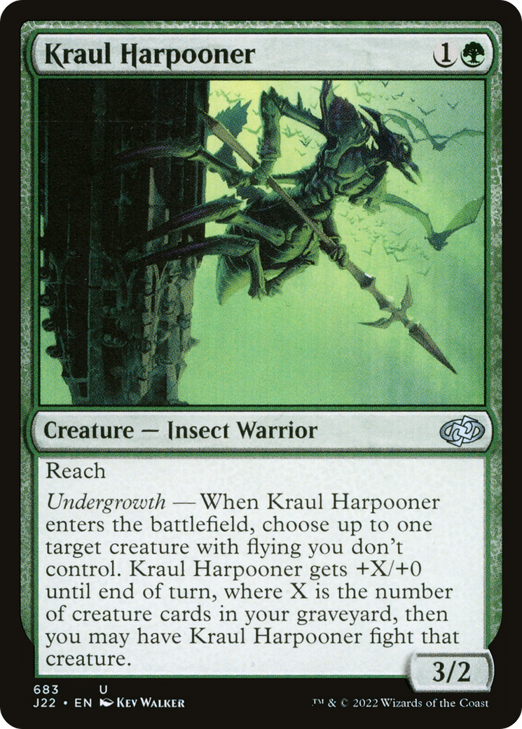 Kraul Harpooner [Jumpstart 2022] | Silver Goblin