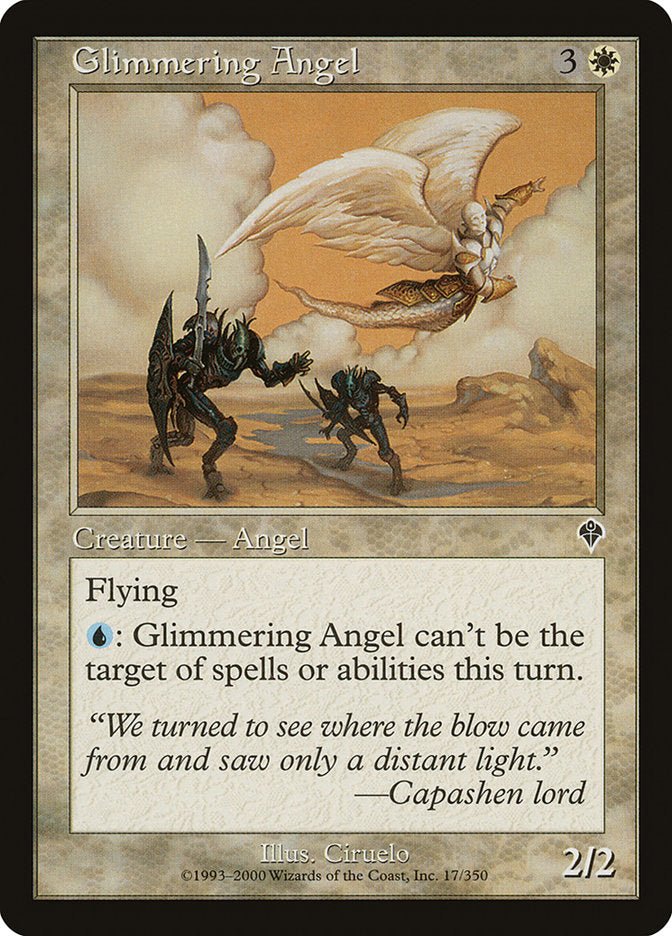 Glimmering Angel [Invasion] | Silver Goblin