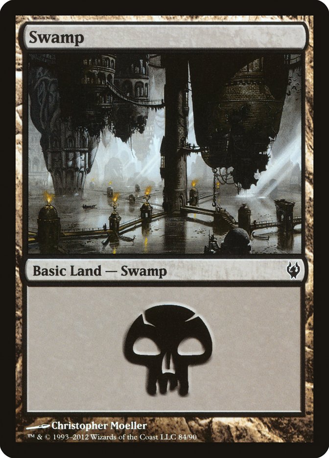 Swamp (84) [Duel Decks: Izzet vs. Golgari] | Silver Goblin