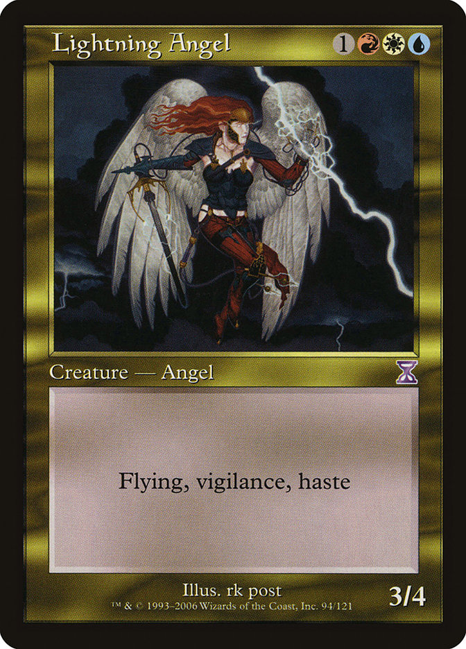Lightning Angel [Time Spiral Timeshifted] | Silver Goblin