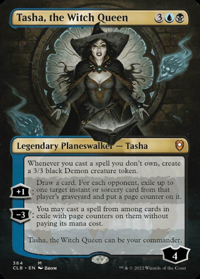 Tasha, the Witch Queen (Borderless) [Commander Legends: Battle for Baldur's Gate] | Silver Goblin