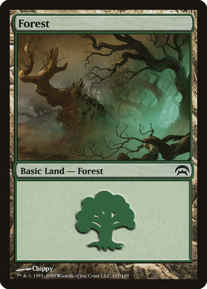 Forest (167) [Planechase] | Silver Goblin