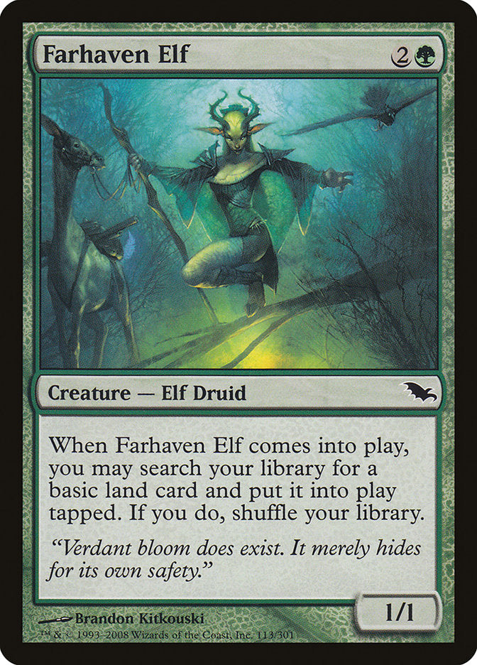Farhaven Elf [Shadowmoor] | Silver Goblin