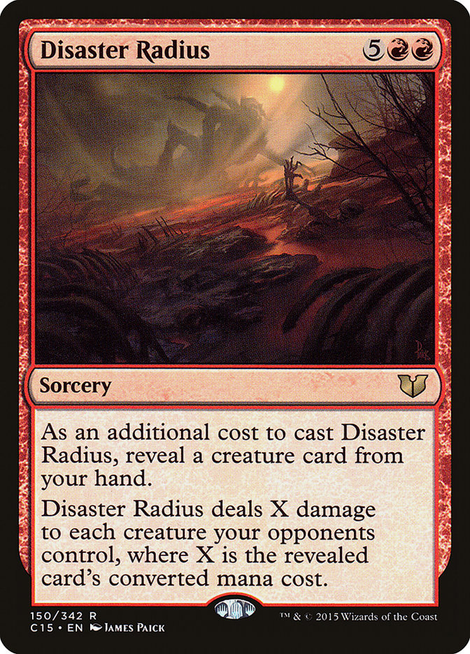 Disaster Radius [Commander 2015] | Silver Goblin
