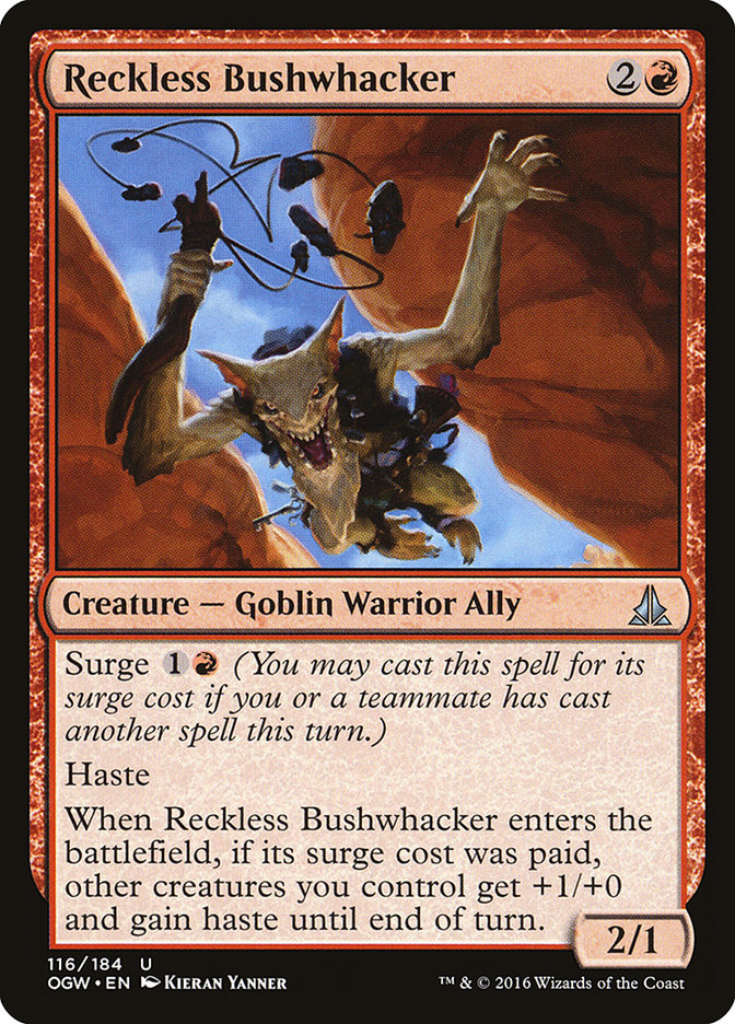Reckless Bushwhacker [Oath of the Gatewatch] | Silver Goblin
