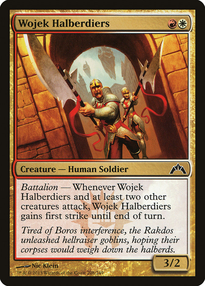Wojek Halberdiers [Gatecrash] | Silver Goblin