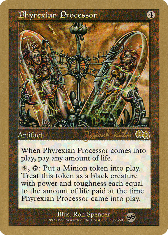 Phyrexian Processor (Janosch Kuhn) (SB) [World Championship Decks 2000] | Silver Goblin