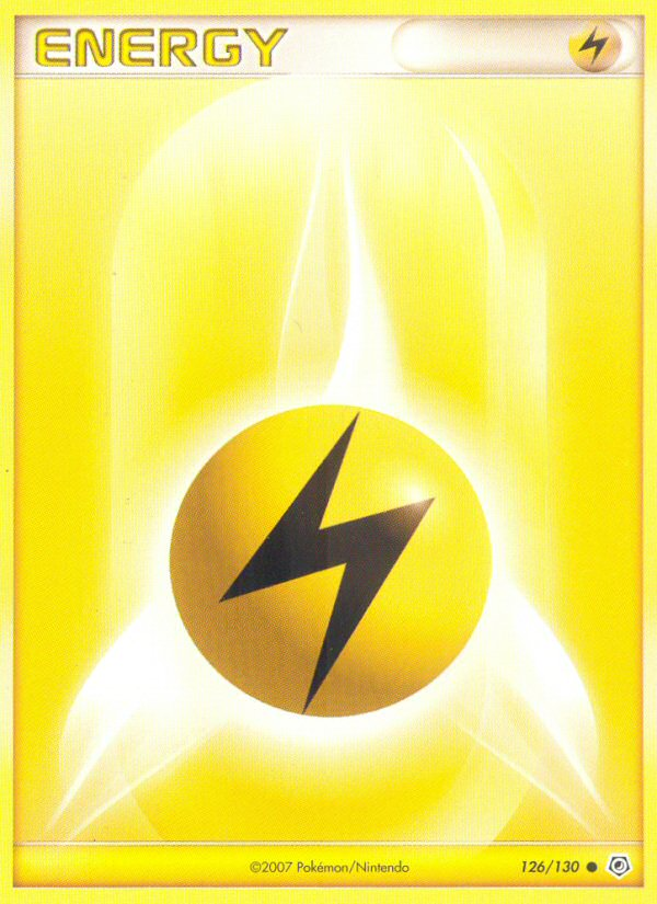 Lightning Energy (126/130) [Diamond & Pearl: Base Set] | Silver Goblin