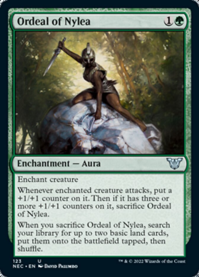 Ordeal of Nylea [Kamigawa: Neon Dynasty Commander] | Silver Goblin