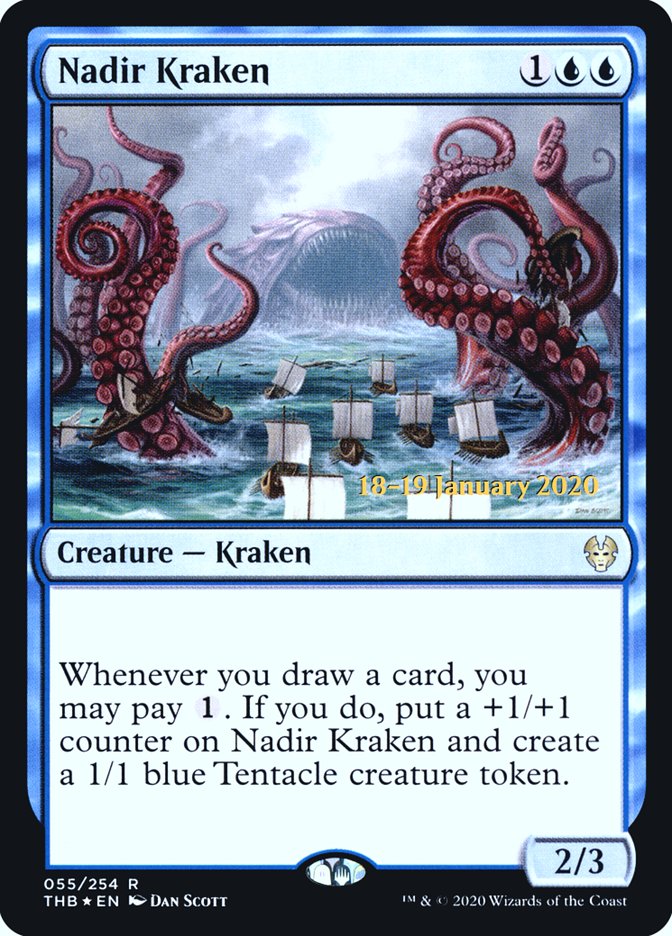 Nadir Kraken [Theros Beyond Death Prerelease Promos] | Silver Goblin