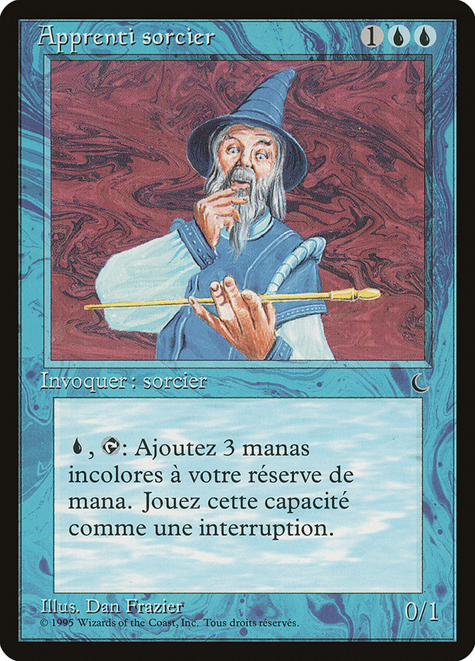 Apprentice Wizard (French) - "Apprenti sorcier" [Renaissance] | Silver Goblin