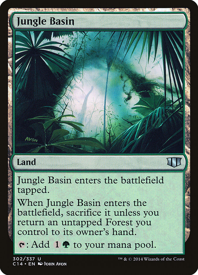 Jungle Basin [Commander 2014] | Silver Goblin