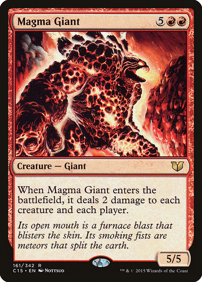 Magma Giant [Commander 2015] | Silver Goblin