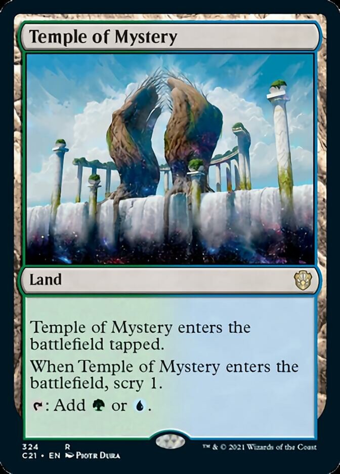 Temple of Mystery [Commander 2021] | Silver Goblin
