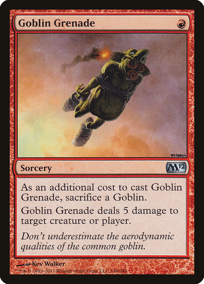 Goblin Grenade [Magic 2012] | Silver Goblin