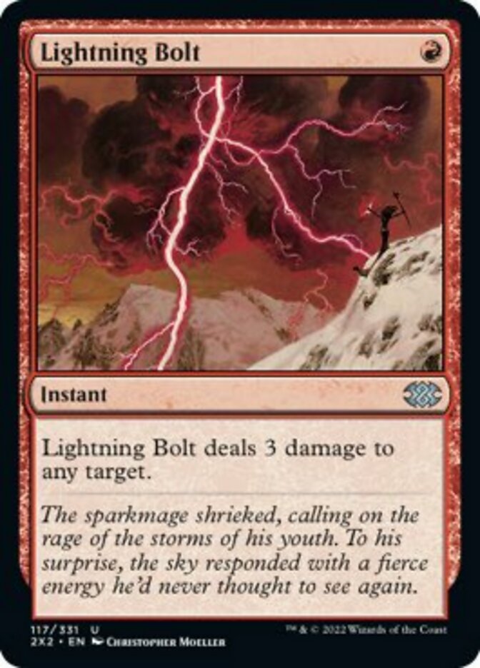 Lightning Bolt [Double Masters 2022] | Silver Goblin