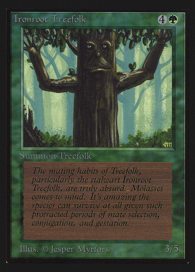Ironroot Treefolk [Collectors' Edition] | Silver Goblin