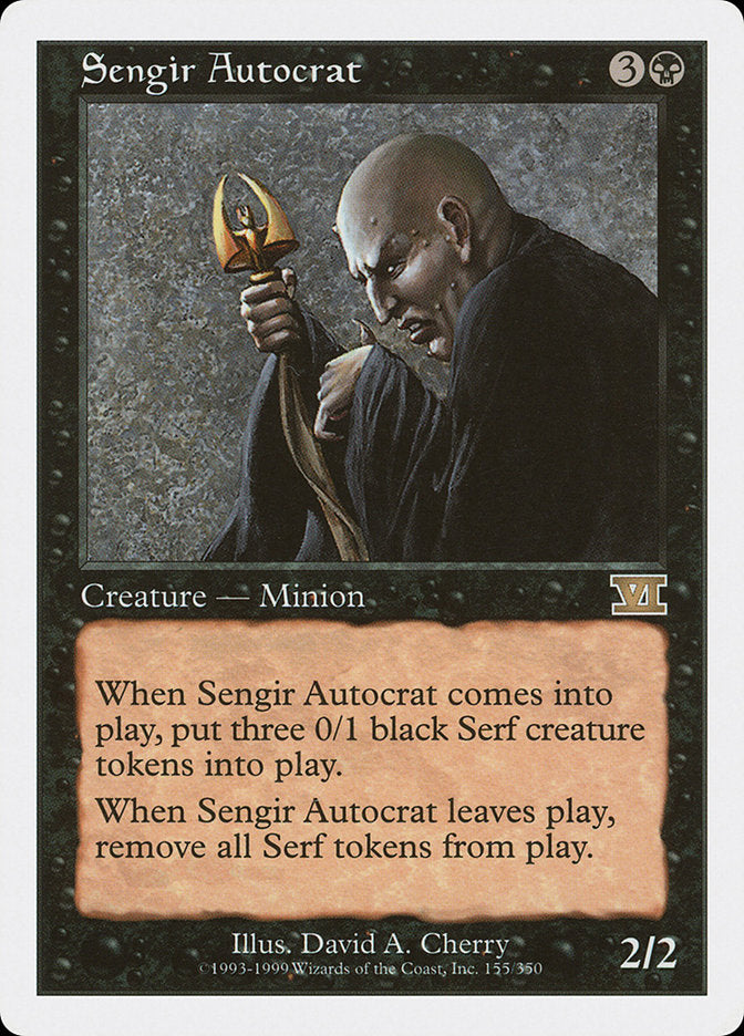 Sengir Autocrat [Classic Sixth Edition] | Silver Goblin