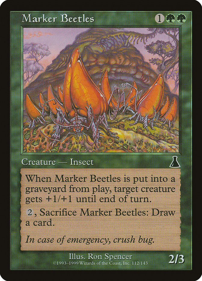 Marker Beetles [Urza's Destiny] | Silver Goblin