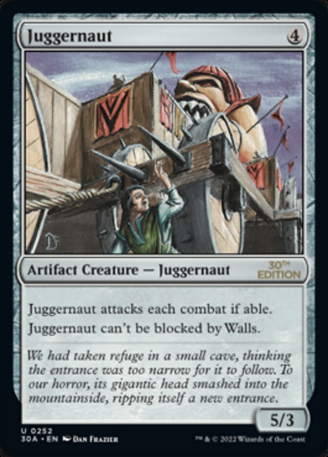 Juggernaut [30th Anniversary Edition] | Silver Goblin