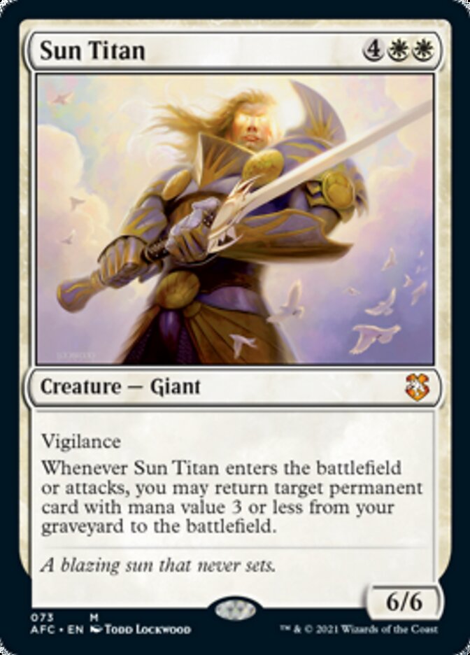 Sun Titan [Dungeons & Dragons: Adventures in the Forgotten Realms Commander] | Silver Goblin