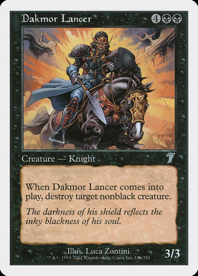 Dakmor Lancer [Seventh Edition] | Silver Goblin