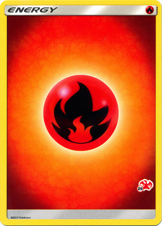 Fire Energy (Charizard Stamp #29) [Battle Academy 2020] | Silver Goblin