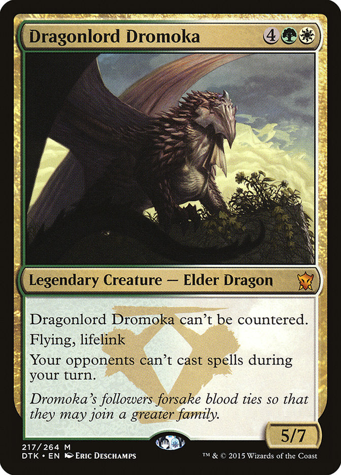 Dragonlord Dromoka [Dragons of Tarkir] | Silver Goblin