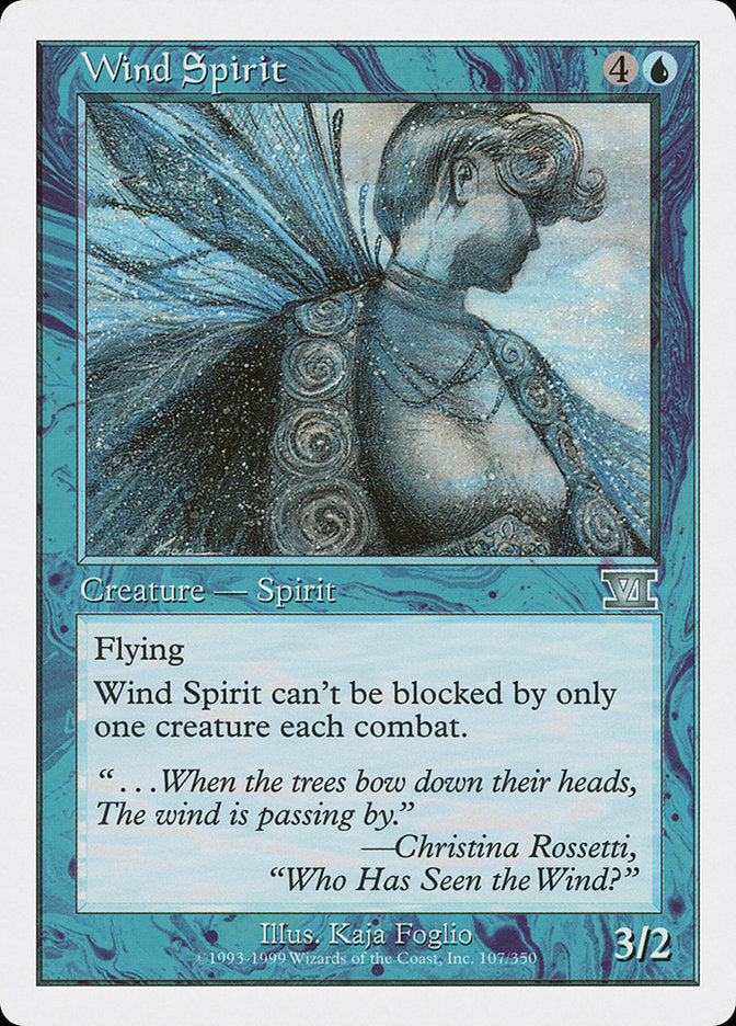 Wind Spirit [Classic Sixth Edition] | Silver Goblin