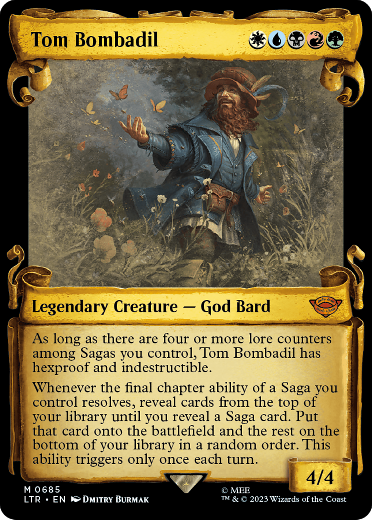 Tom Bombadil [The Lord of the Rings: Tales of Middle-Earth Showcase Scrolls] | Silver Goblin