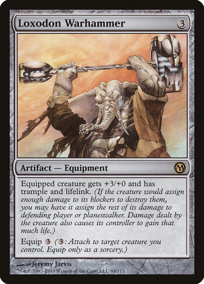 Loxodon Warhammer [Duels of the Planeswalkers] | Silver Goblin