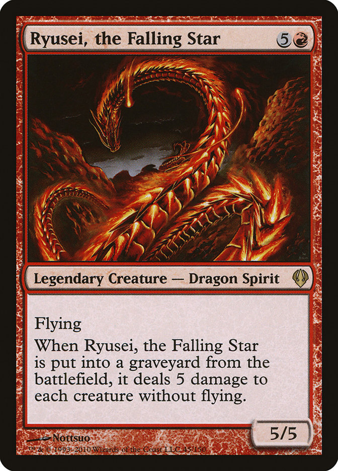 Ryusei, the Falling Star [Archenemy] | Silver Goblin
