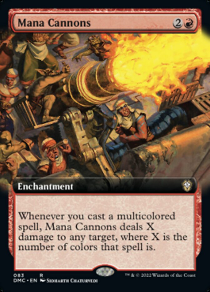 Mana Cannons (Extended Art) [Dominaria United Commander] | Silver Goblin
