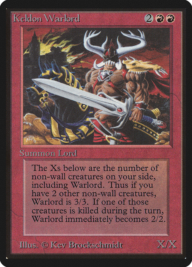 Keldon Warlord [Beta Edition] | Silver Goblin