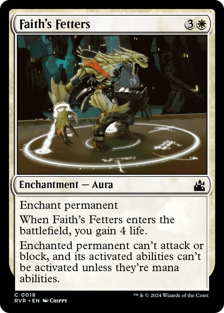 Faith's Fetters [Ravnica Remastered] | Silver Goblin