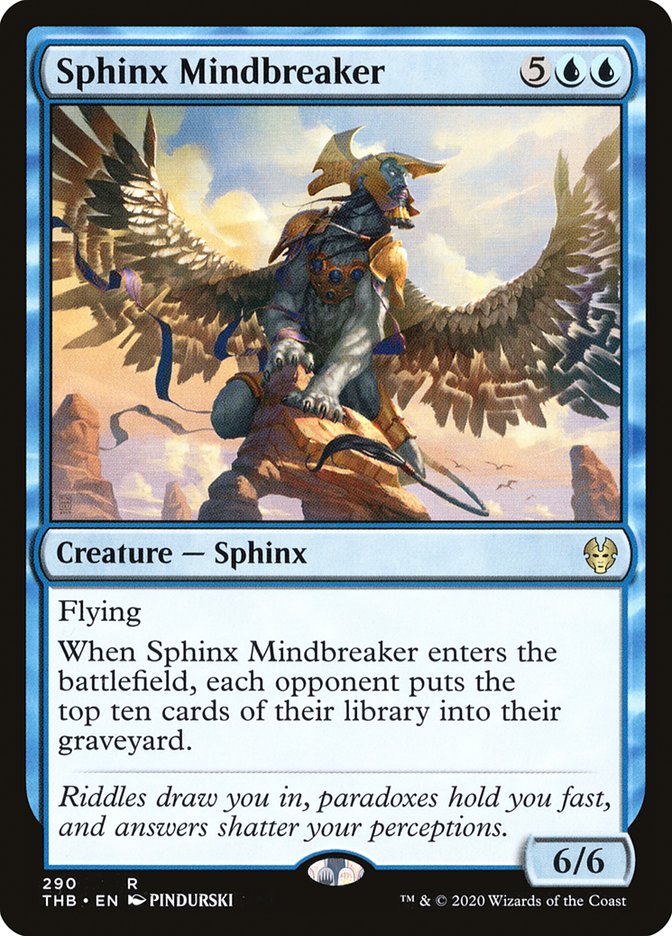 Sphinx Mindbreaker [Theros Beyond Death] | Silver Goblin