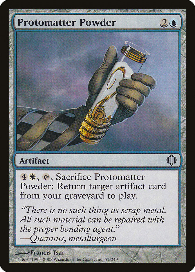 Protomatter Powder [Shards of Alara] | Silver Goblin