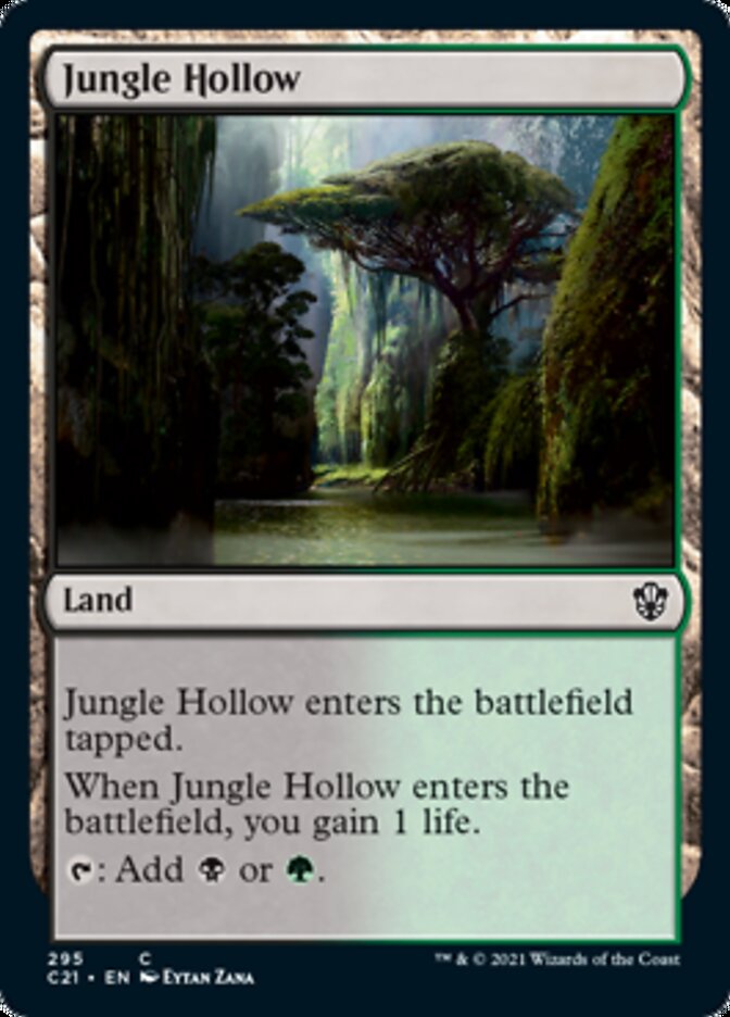 Jungle Hollow [Commander 2021] | Silver Goblin