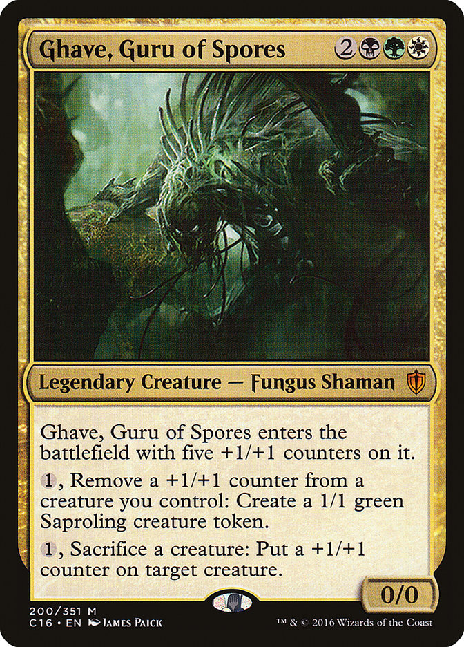 Ghave, Guru of Spores [Commander 2016] | Silver Goblin