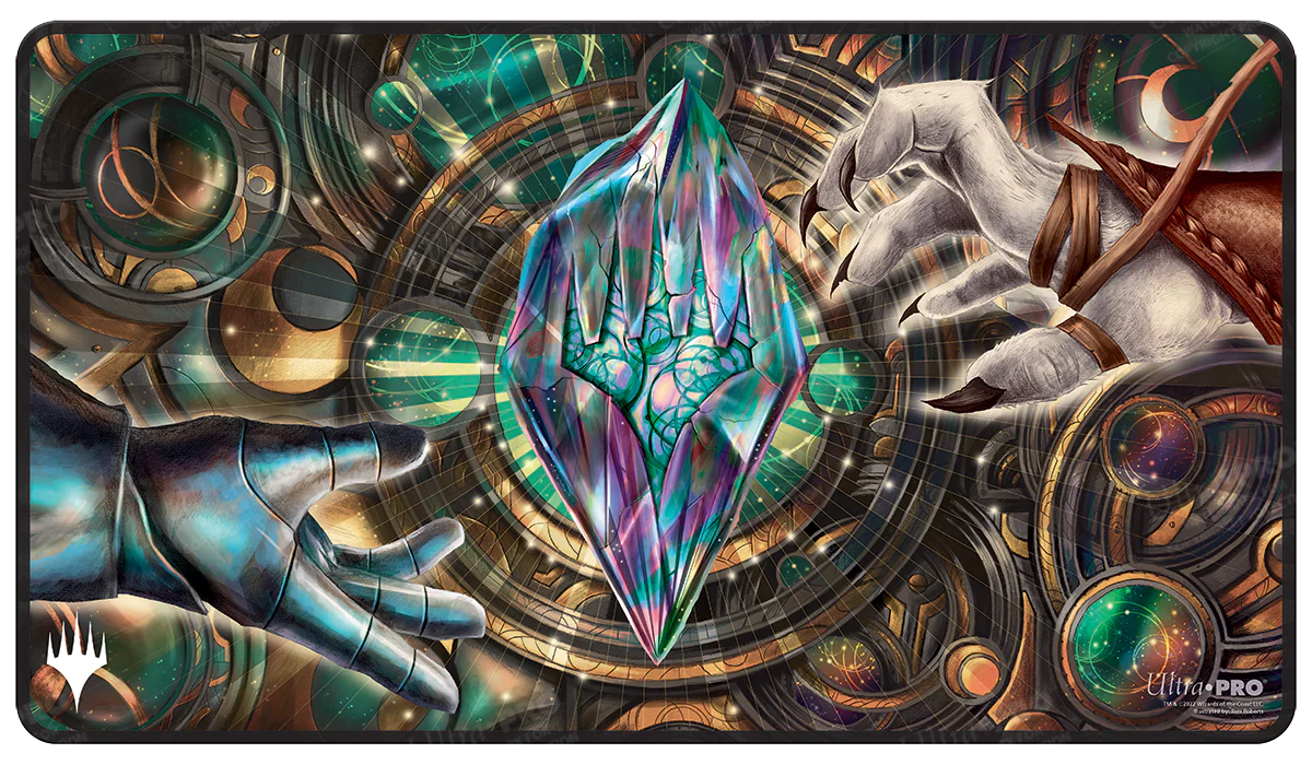 Dominaria United Stitched Playmat | Silver Goblin
