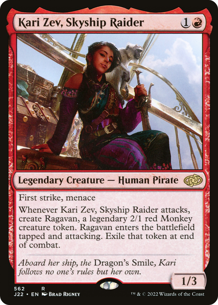 Kari Zev, Skyship Raider [Jumpstart 2022] | Silver Goblin